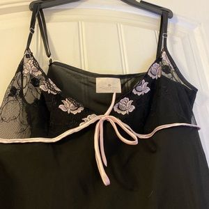 y2k lace lingerie/top